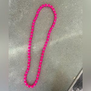 Pink & Gold Beaded Necklace